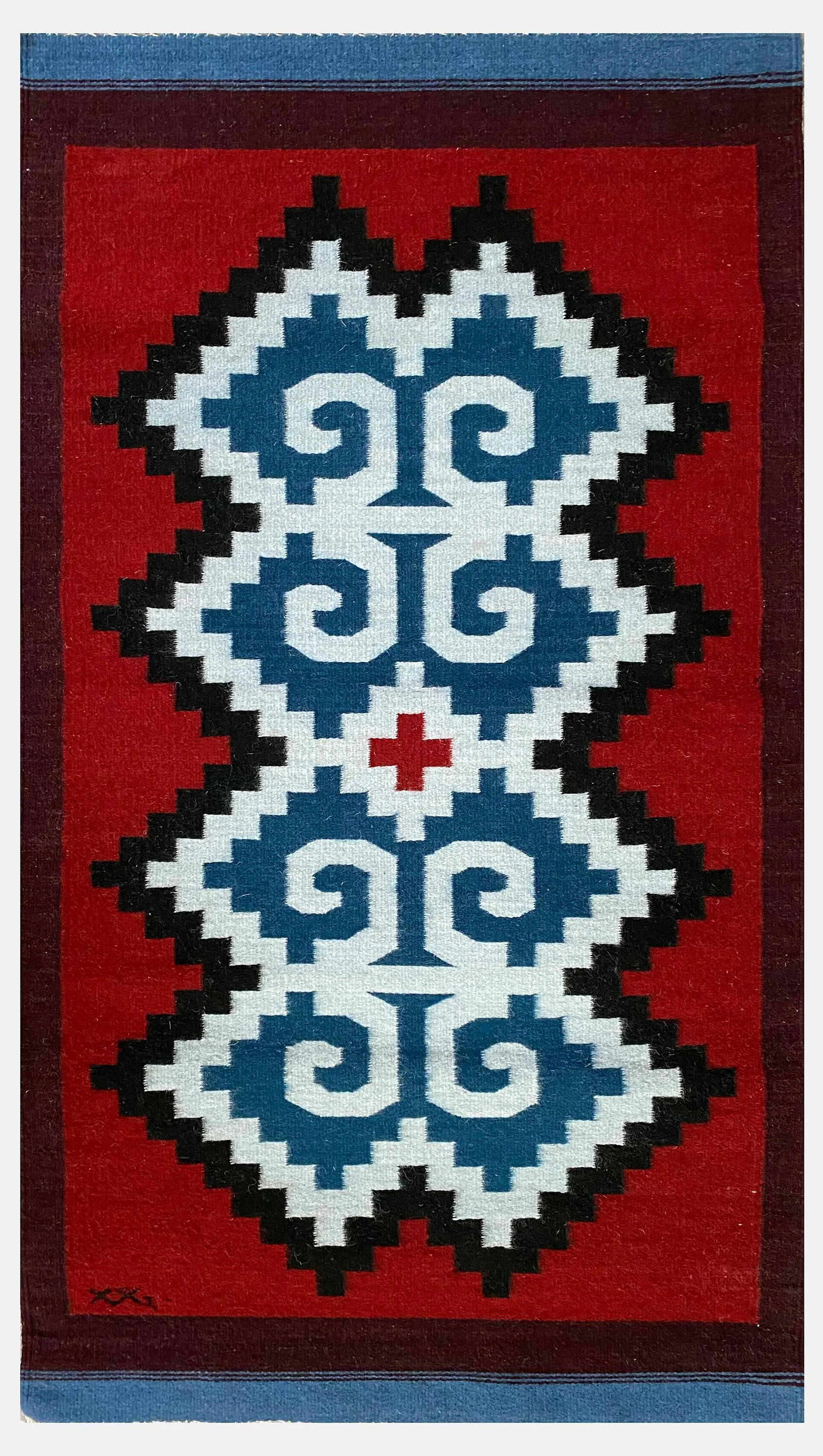 トップス ISAAC VASQUEZ \"OAXACA RUG VEST(ZIG-ZAG) ISAAC VASQUEZ 